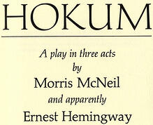 Ernest Hemingway: Hokum