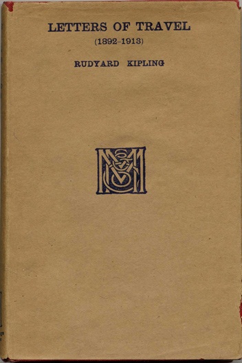 Rudyard Kipling: Letters of Travel